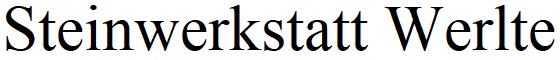 Steinwerkstatt Logo